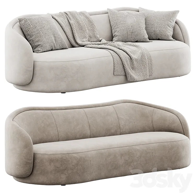 Pia sofa by Christophe Delcourt 3DSMAX Model