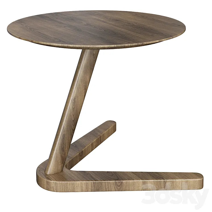 Pinewood End Table 3DSMAX Model