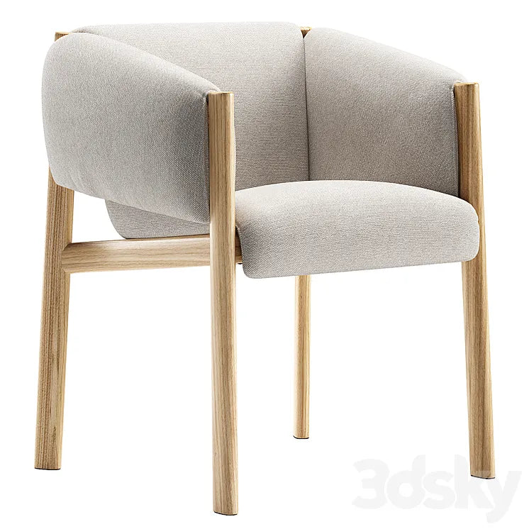 Plumon Dining Chair / Kettal 3DSMAX Model