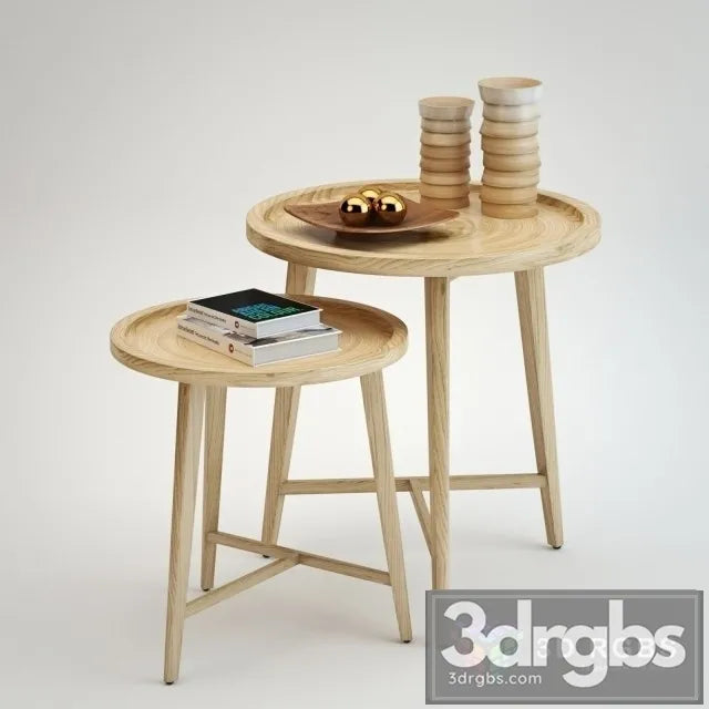 PN Sidetable Decor 3D Model Free