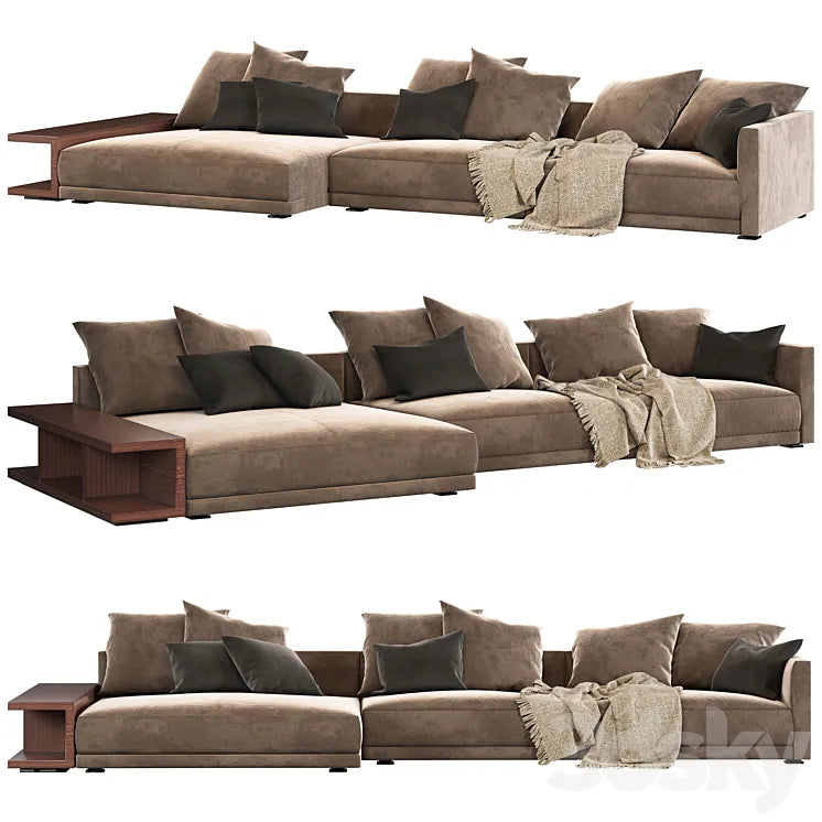 Poliform BRISTOL sofa03 3DSMAX Model