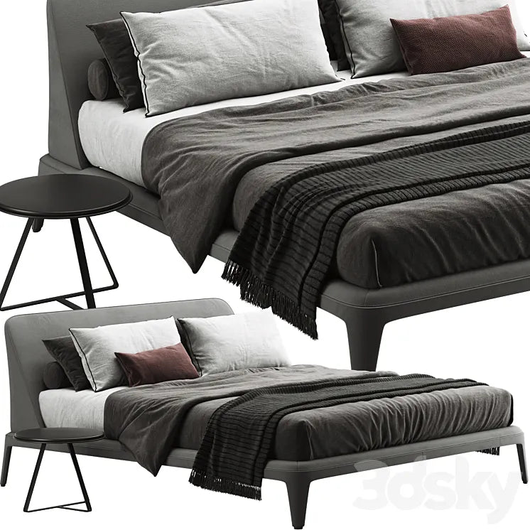 Poliform kelly imbottito bed 3DSMAX Model
