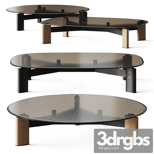 Poliform Ketch Coffee Tables 3D Model Free