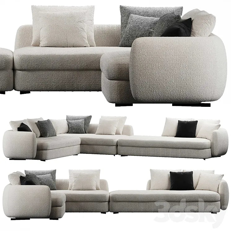 Poliform Saint Germain sofa 3DSMAX Model