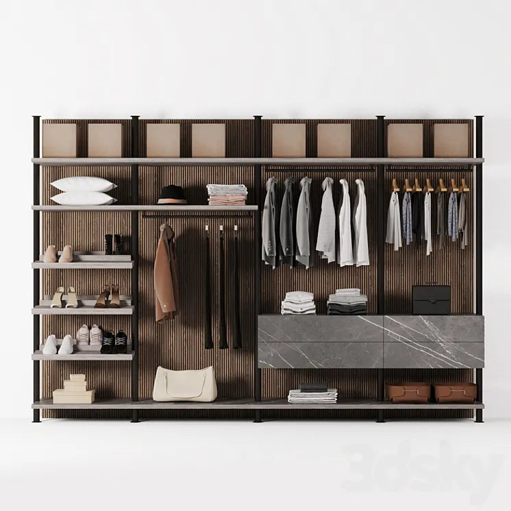 Poliform wardrobe 3DSMAX Model