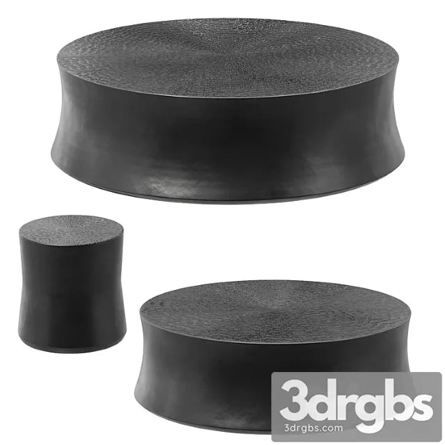Polifrom Soori Coffee Tables 3D Model Free