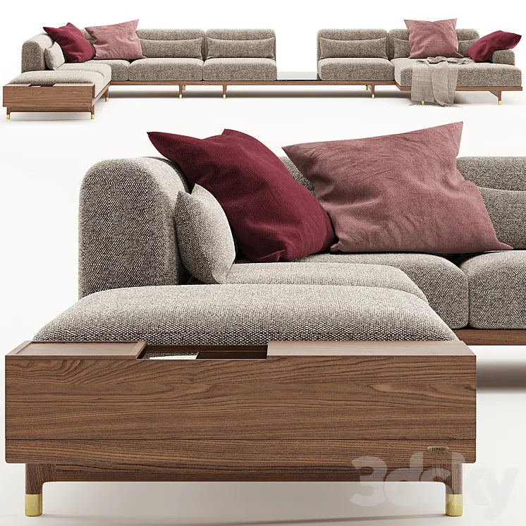 Porada argo sofa 3DSMAX Model