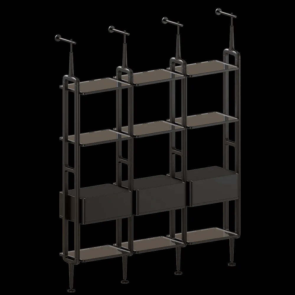Porada - Bookshelf ARIA 3ds Max