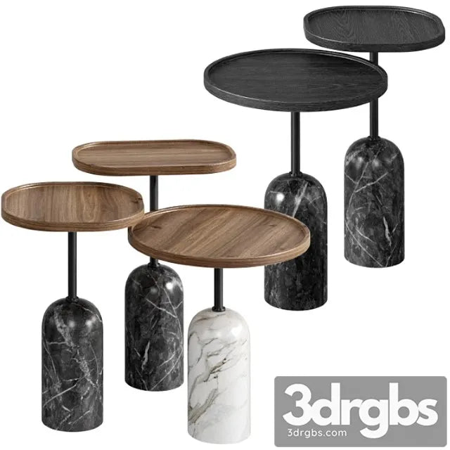 Porada Ekero Side Table 3D Model Free
