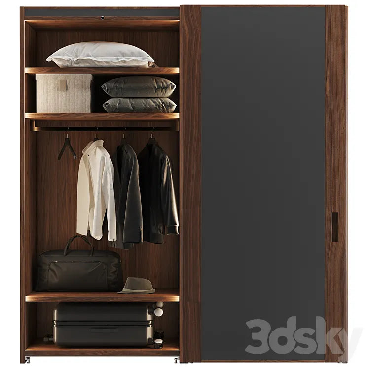 Porada Gladko Wardrobe 3DSMAX Model