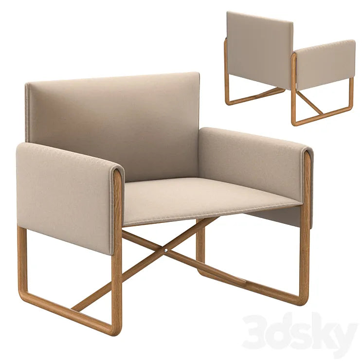Portofino Outdoor Chair 3DSMAX Model