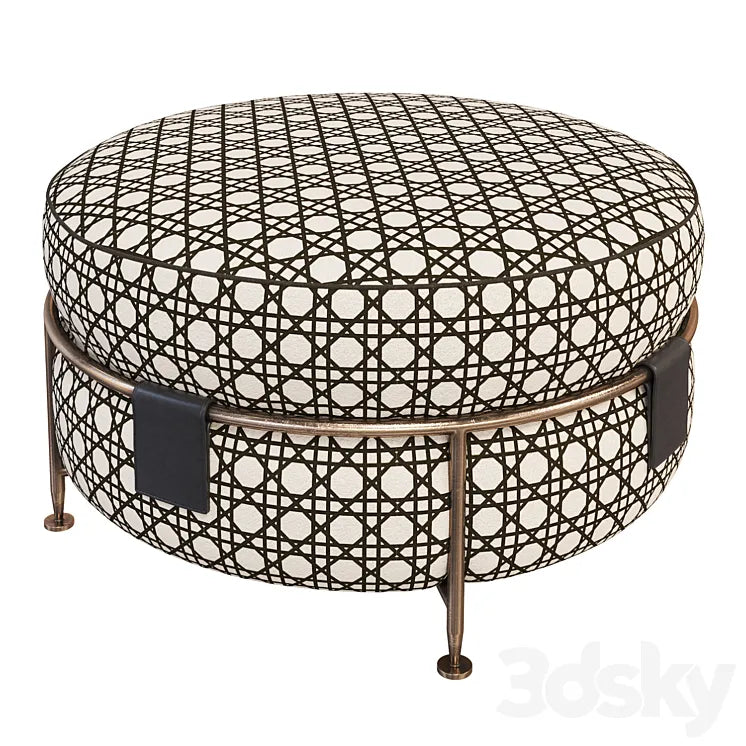Pouf Amaretto by Sicis 3DSMAX Model