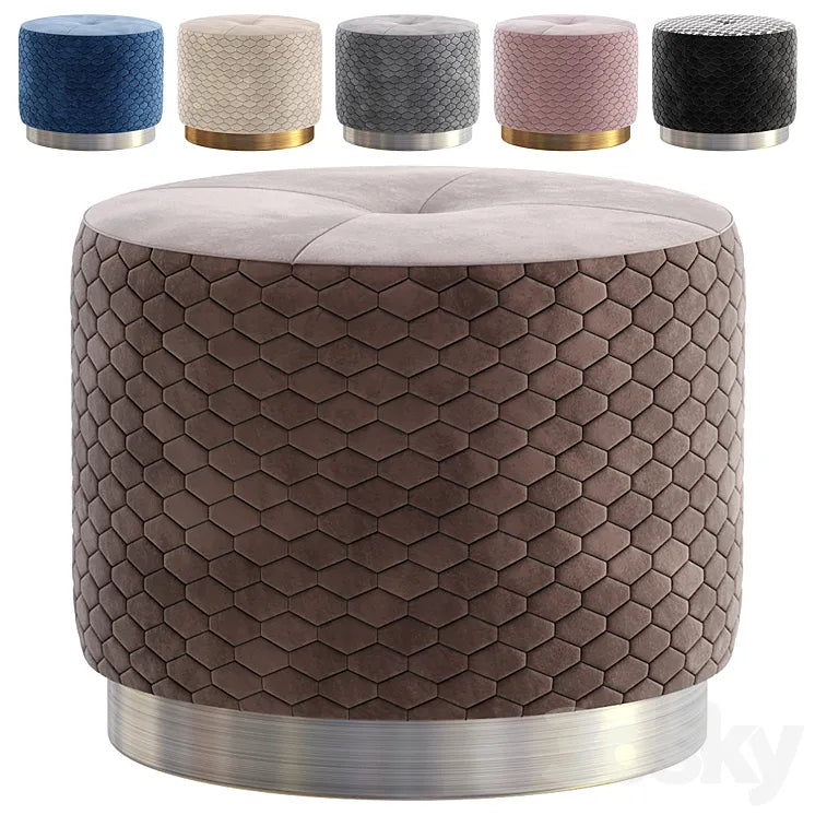 Pouf Honey by inmyroom.ru/Пуф Мед 3DSMAX Model