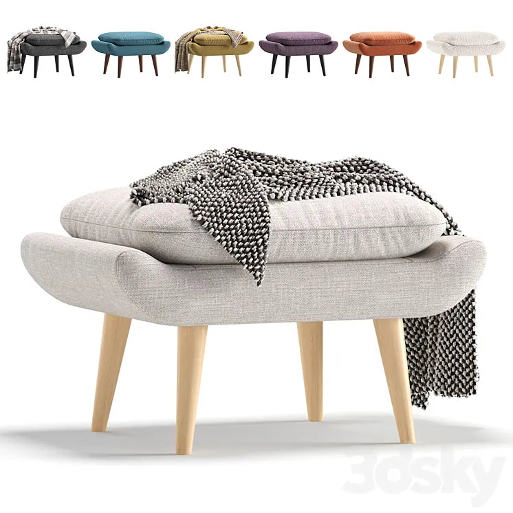 Pouf Vinci 7 Colors Version divan.ru/Пуф Винси диван.ру 3DSMAX Model