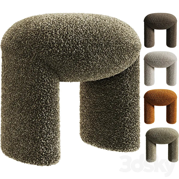 Pouffe Artym by Corner desigh 3DSMAX Model