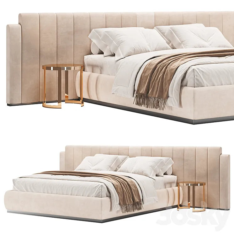 PR 61 Bed By Stella del Mobile 3DSMAX Model