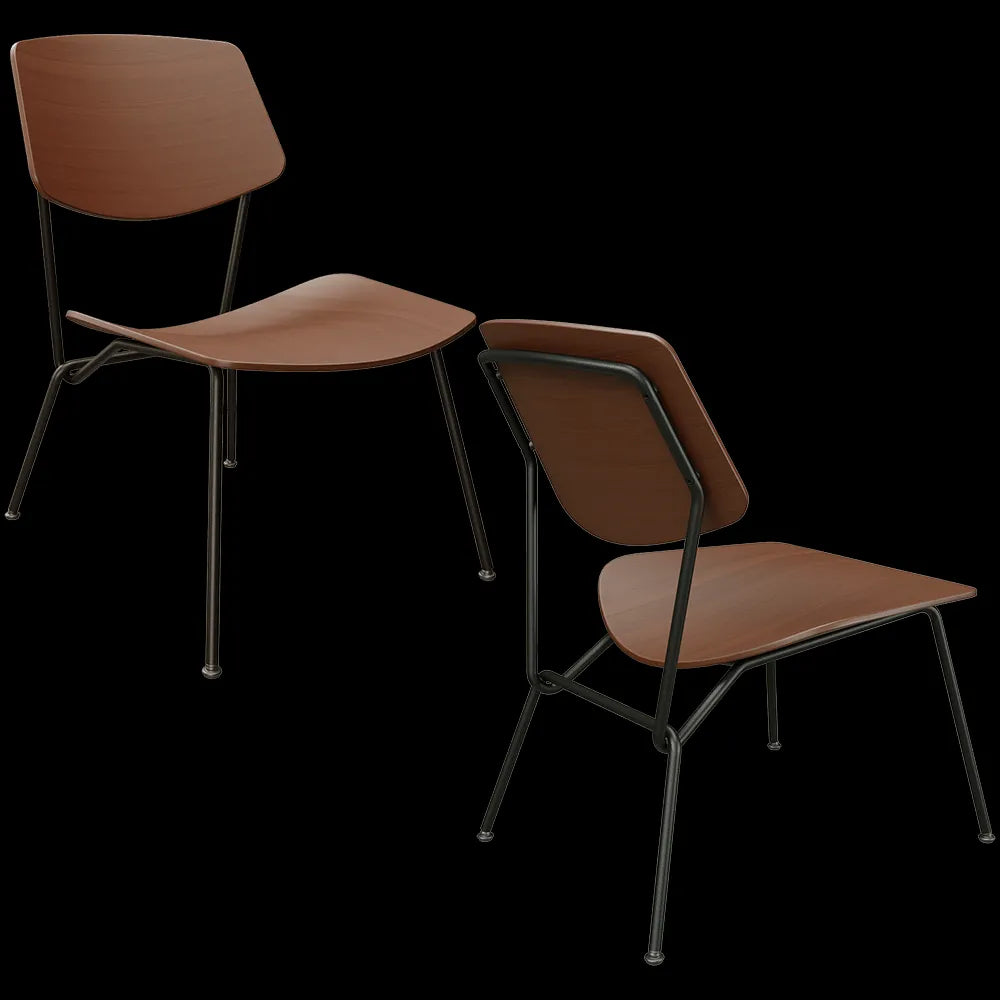 Prostoria - Chair Strain low 2 3ds Max