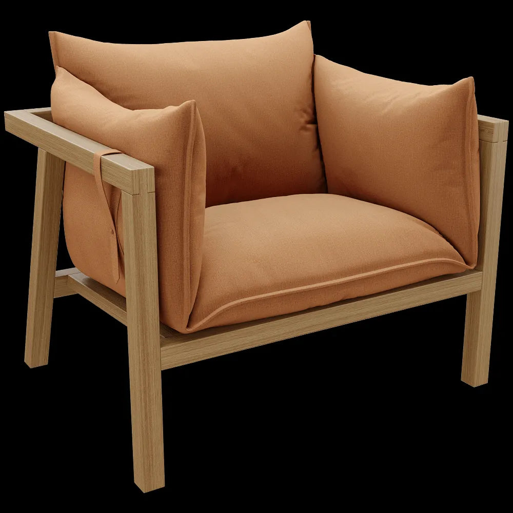 Prostoria - Outdoor armchair Umomoku 3ds Max