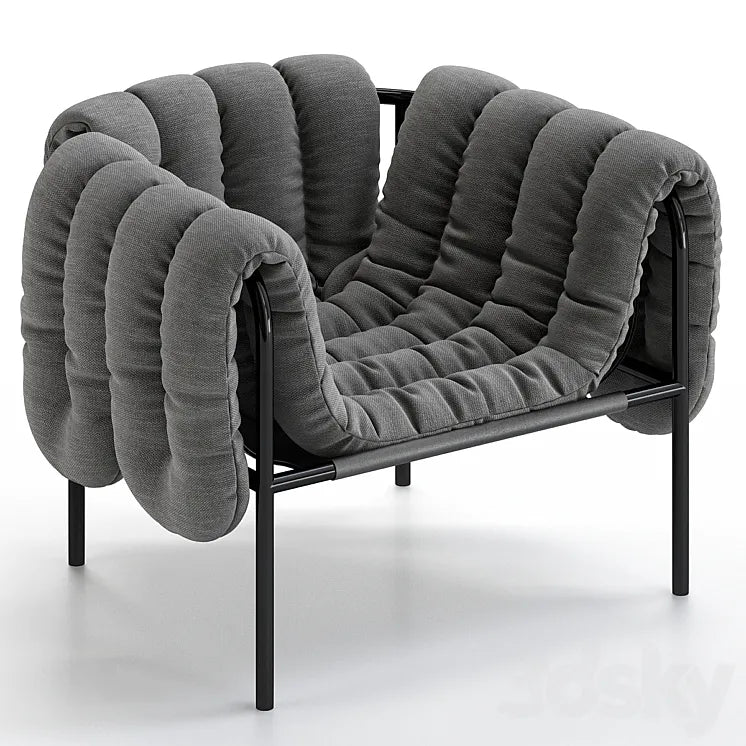 Puffy Lounge Chair 3DSMAX Model