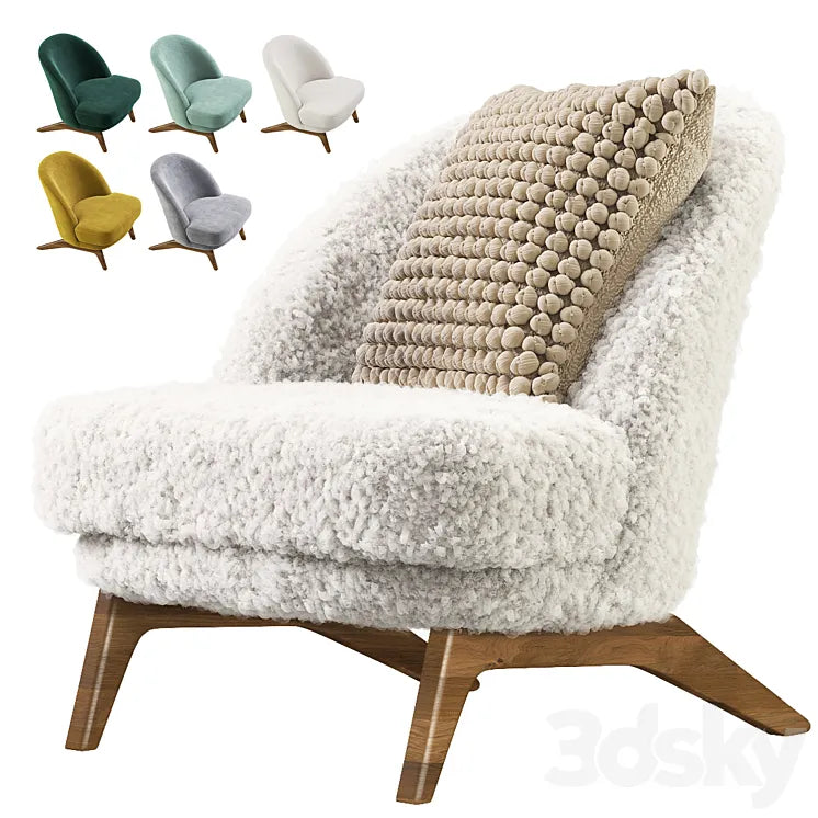 Pyle armchair 3DSMAX Model