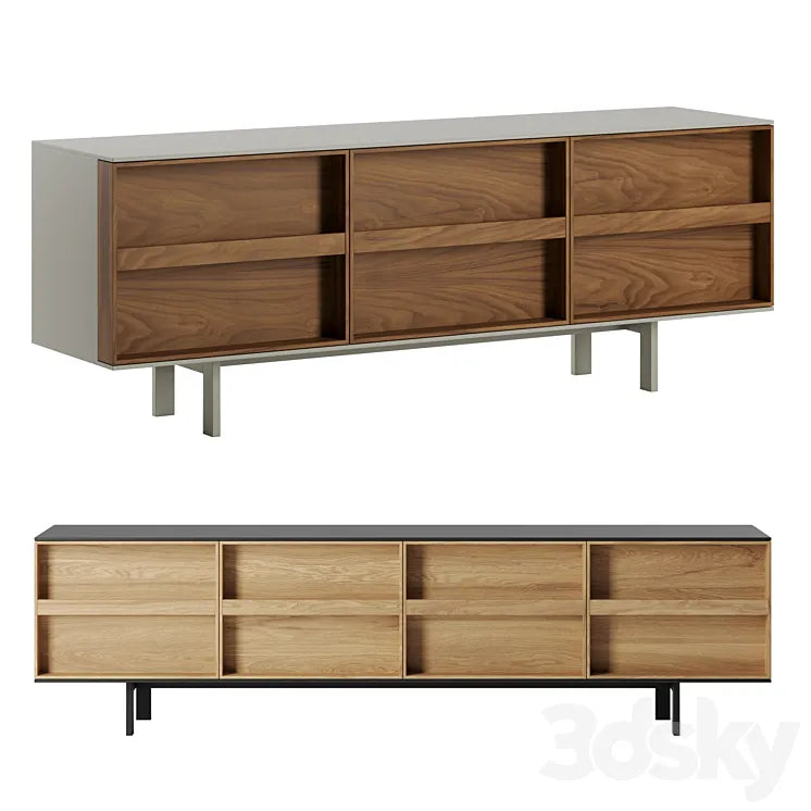 Ramblas sideboard by Miniforms 3DSMAX Model