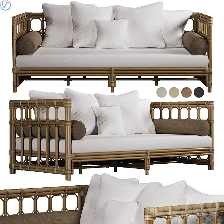 Regeant daybed 3DSMAX Model