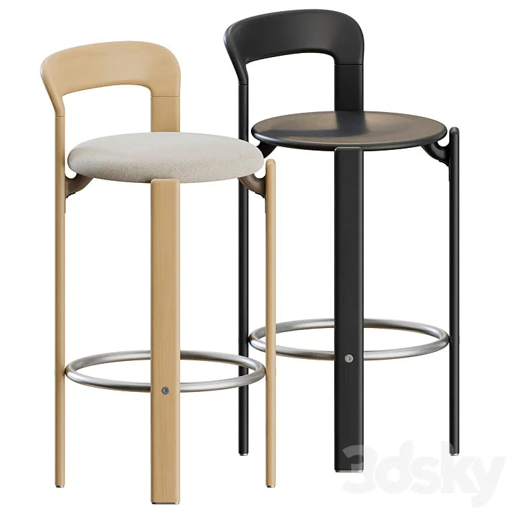 Rey Bar Stool by Hay 3DSMAX Model