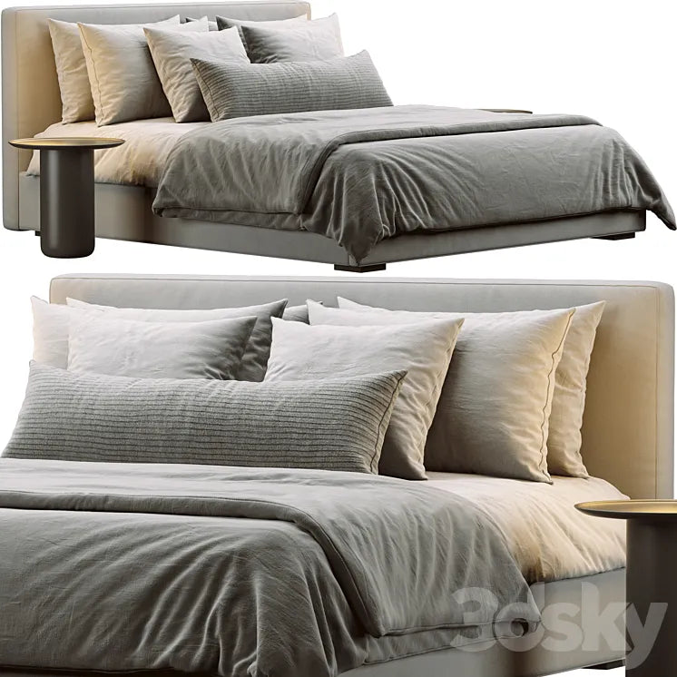 RH Modena Bed 3DSMAX Model