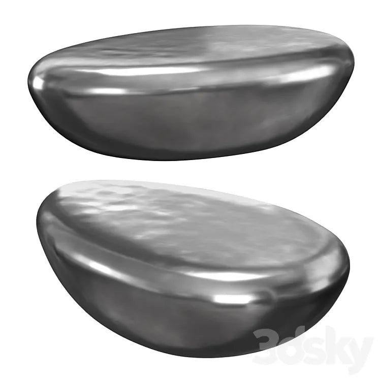 River Stone Coffee Table 3DSMAX Model