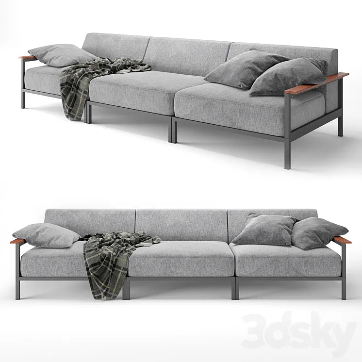 Rome outdoor sofa 3DSMAX Model