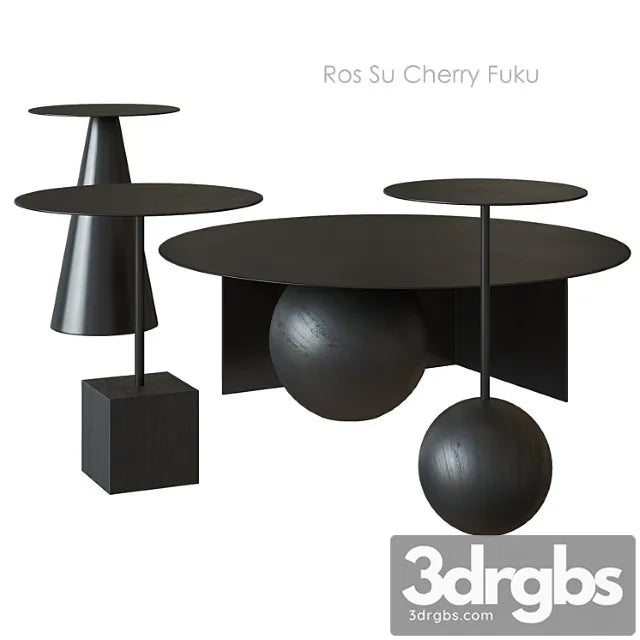 Ros Su Cherry Fuku Salayak Coffee Table 3D Model Free