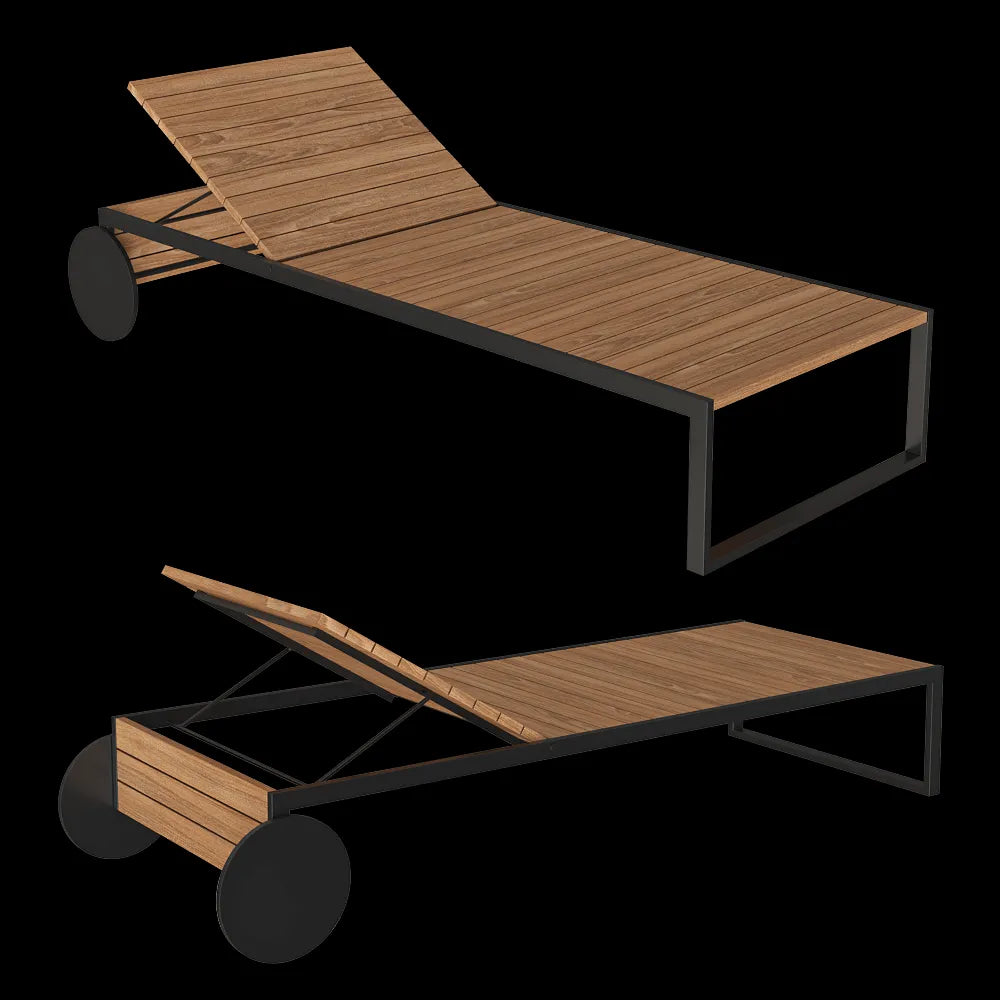 Röshults - Lounger Garden 3ds Max