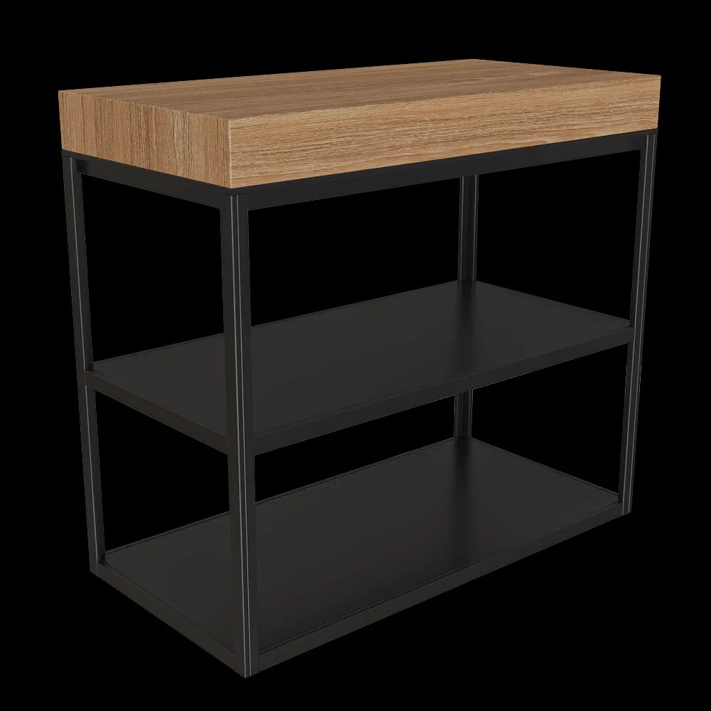 Röshults - Sideboard Teak Wood Oven 3ds Max