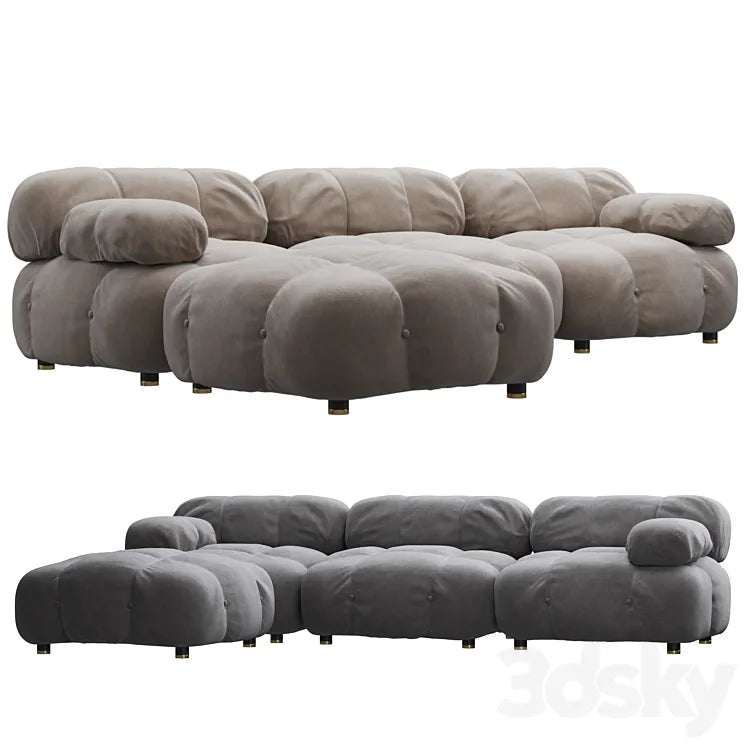 RoveConcepts Belia Sectional Sofa 3DSMAX Model