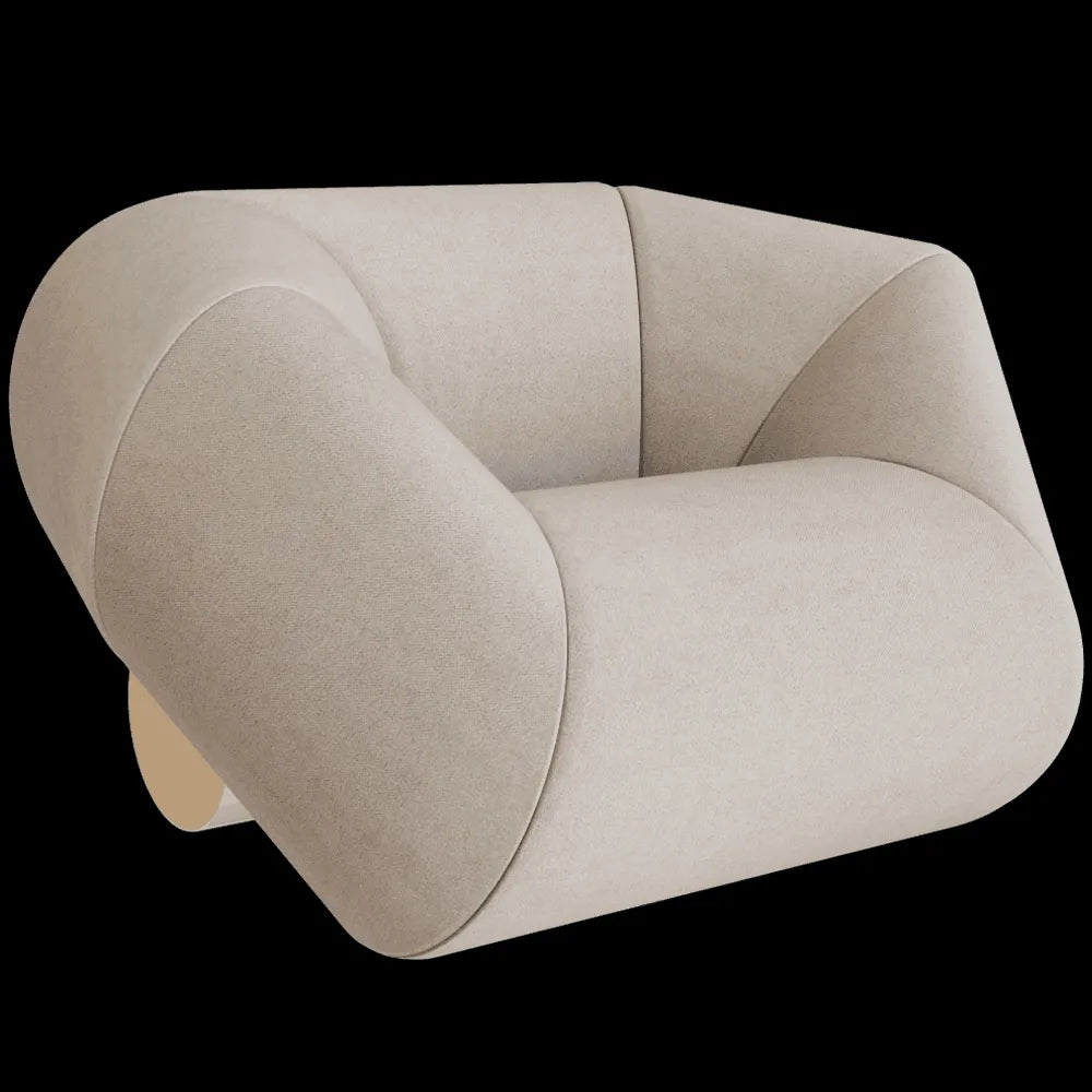 Royal stranger - Armchair Origami 3ds Max