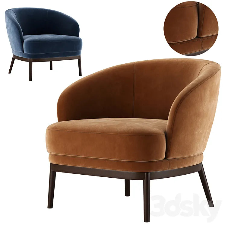 Ruth Armchair by Domkapa 3DSMAX Model