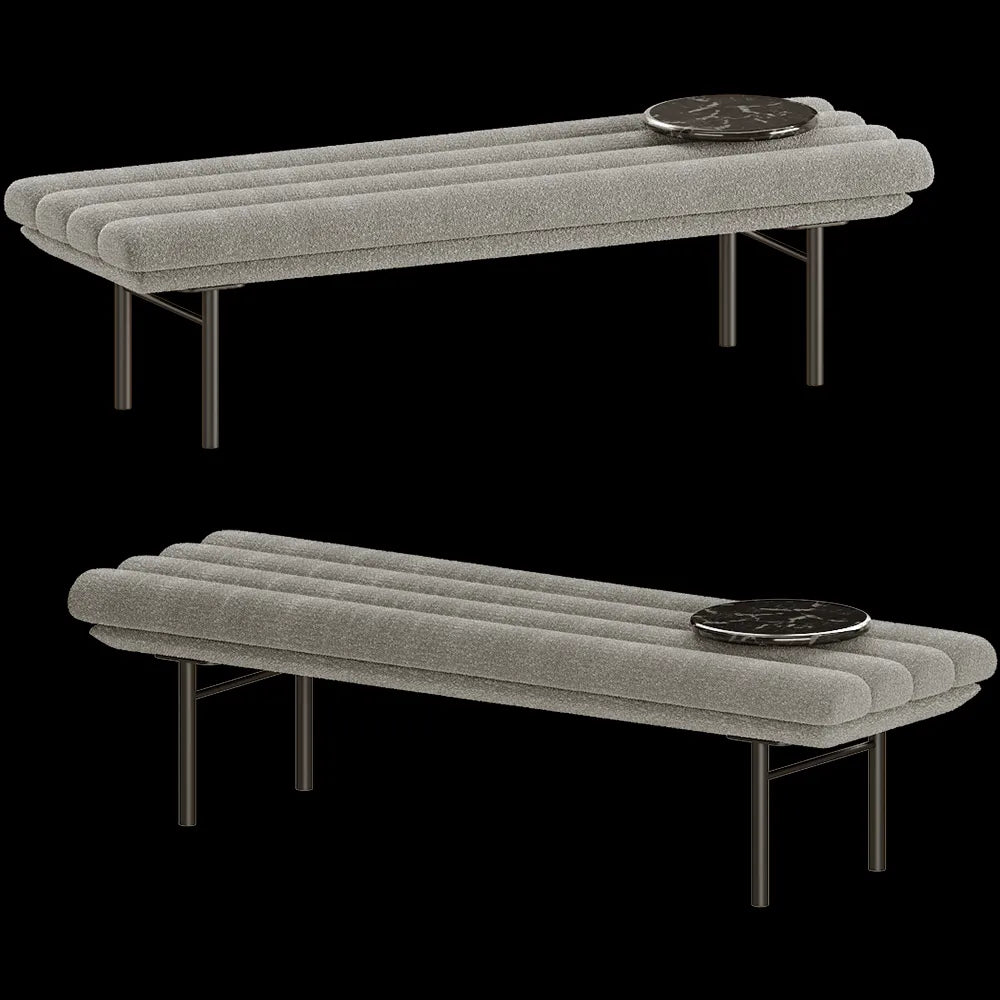 Saba - Bench Pan Flute 3ds Max