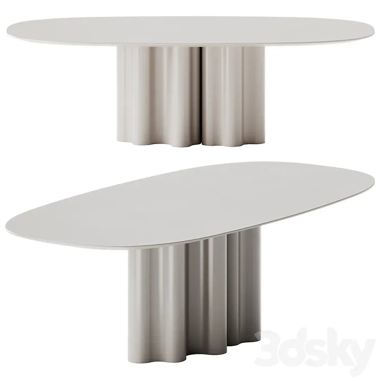 Saba Italia Teatro Magico Oval Table 3DSMAX Model