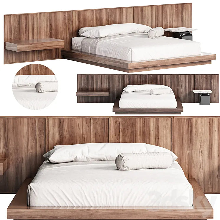 Samba Bed by Invisible Collection 3DSMAX Model