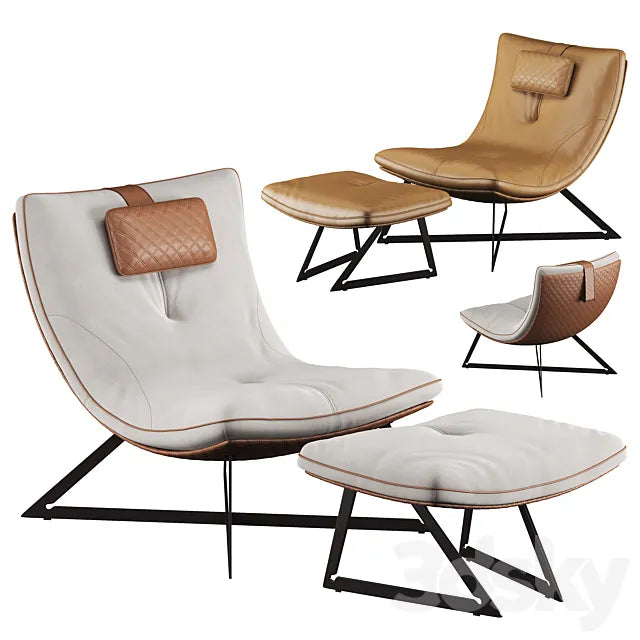 Scarlett Armchair 3ds Max
