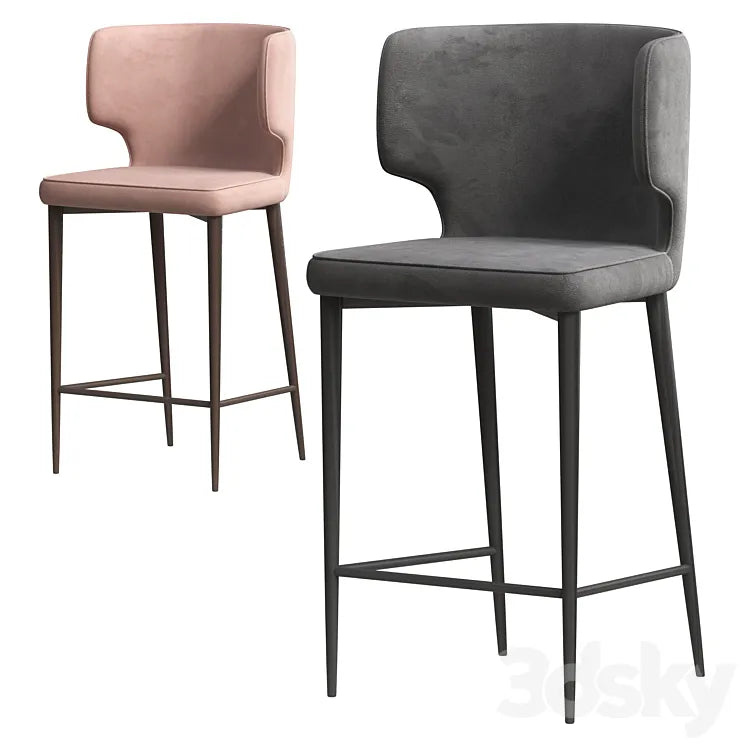 Semi-bar chair Mateo from Stoolgroup 3DSMAX Model
