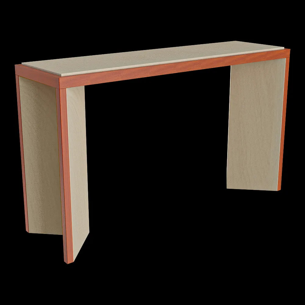 Serax - Console oak cream - orange Kubé 3 3ds Max