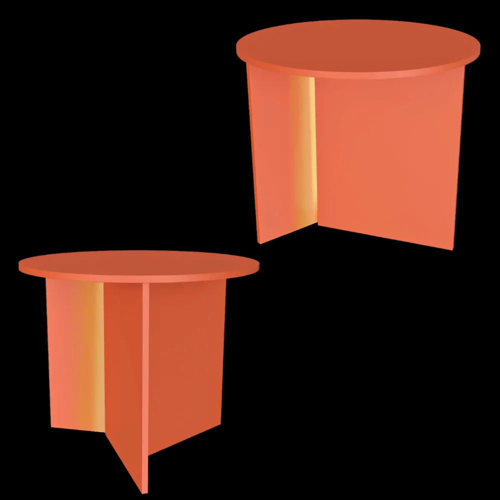 Serax - Side table with LED light orange Stella 3ds Max