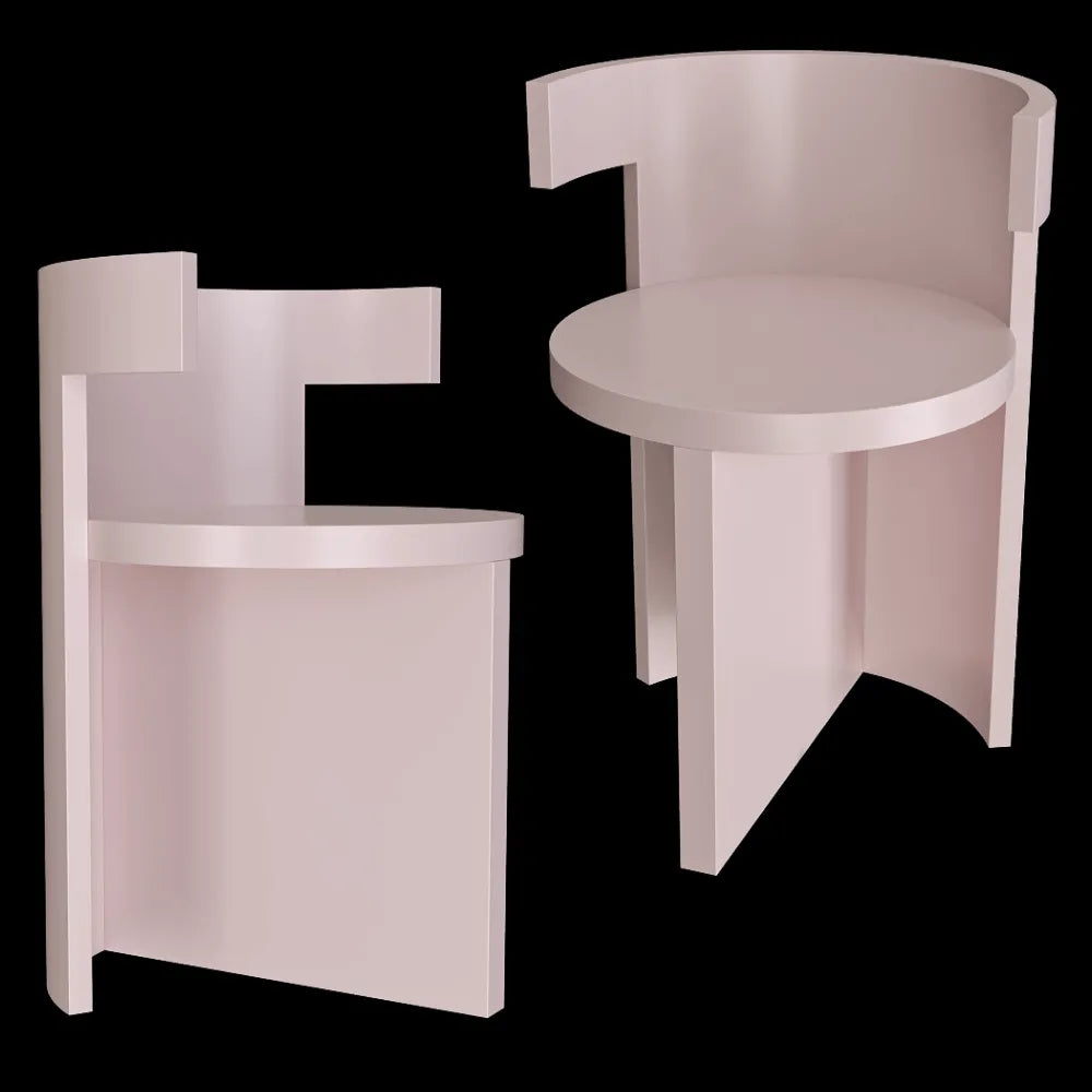 Serax - Stool lila Boho 3ds Max