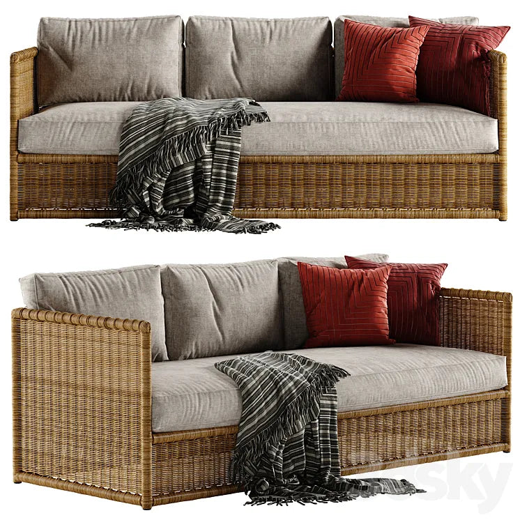 Serena and lily pacifica sofa 3DSMAX Model
