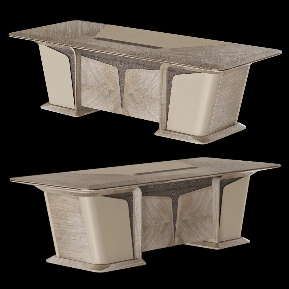 Shin Plaza - Desk Tesla 3ds Max