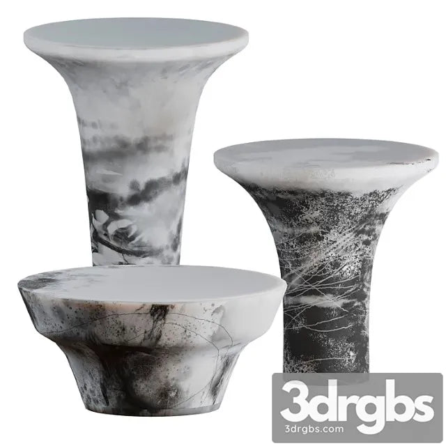 Side Tables by Roxane Lahidji 3D Model Free
