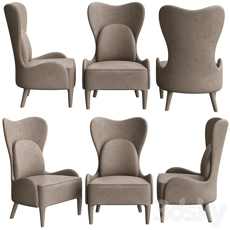 Signorini & Coco Lolita Armchair 3DSMAX Model