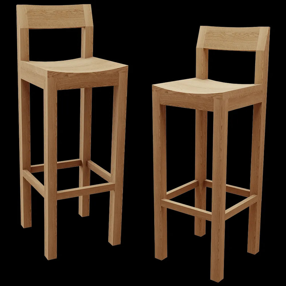 SIJU - Bar stool no. 0010 3ds Max