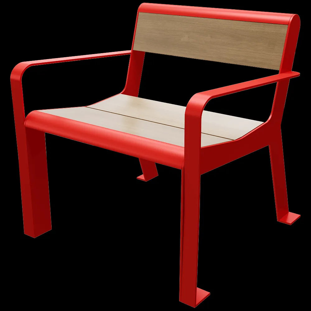 SIJU - Outdoor chair S-14 3ds Max